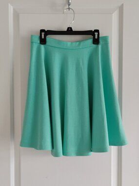 Candy Couture Flare Skirt Mint Green Size S